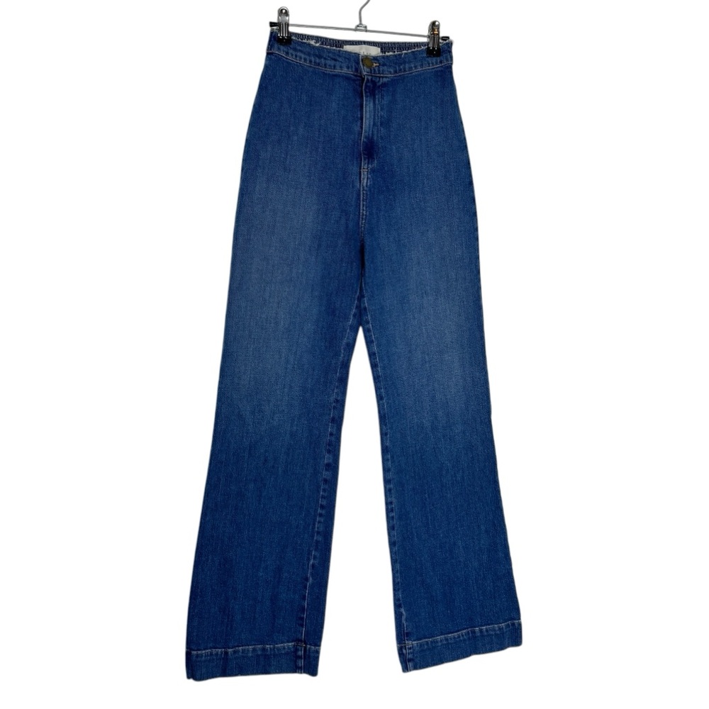 The Great The Freshman Medium Wash High Rise Jeans
